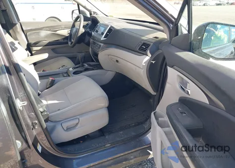 2016 Honda Pilot Lx from USA, damaged, VIN 5FNYF6H19GB049341